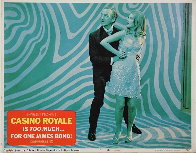 Casino Royale - Fotocromos - David Niven, Barbara Bouchet