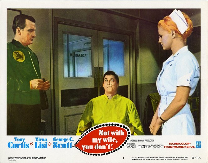 Not with My Wife, You Don't! - Fotocromos - George C. Scott, Tony Curtis, Virna Lisi