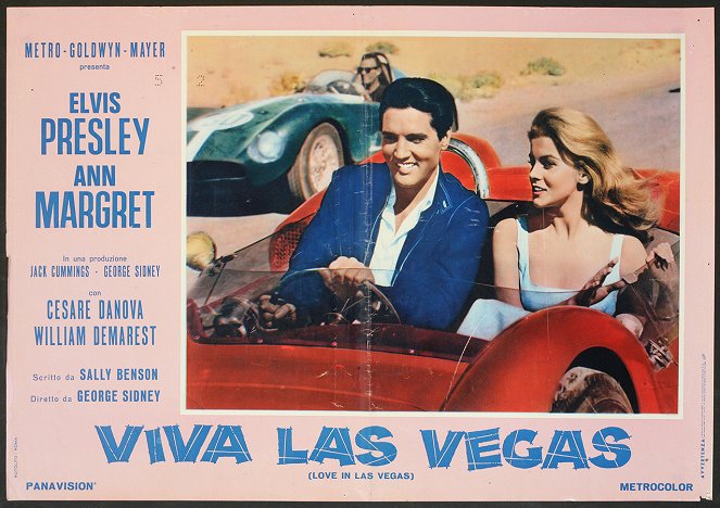 Viva Las Vegas - Cartes de lobby - Elvis Presley, Ann-Margret