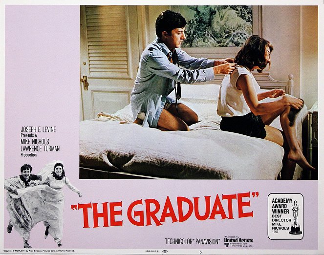Diploma előtt - Vitrinfotók - Dustin Hoffman, Anne Bancroft