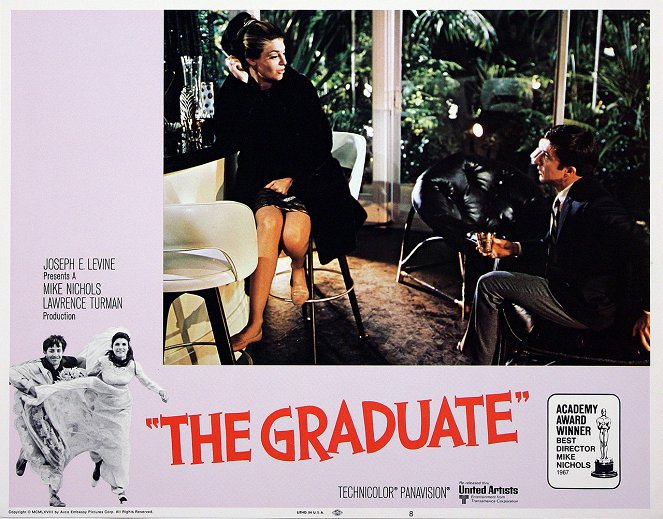 The Graduate - Lobbykaarten - Anne Bancroft, Dustin Hoffman