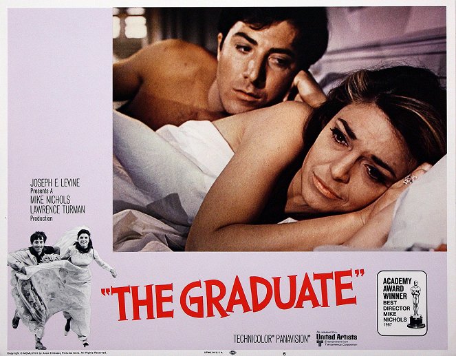 The Graduate - Lobbykaarten - Dustin Hoffman, Anne Bancroft