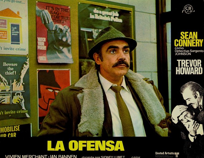 The Offence - Lobby karty - Sean Connery