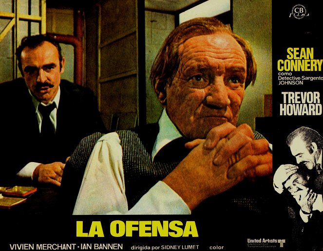 The Offence - Lobbykaarten - Sean Connery, Trevor Howard