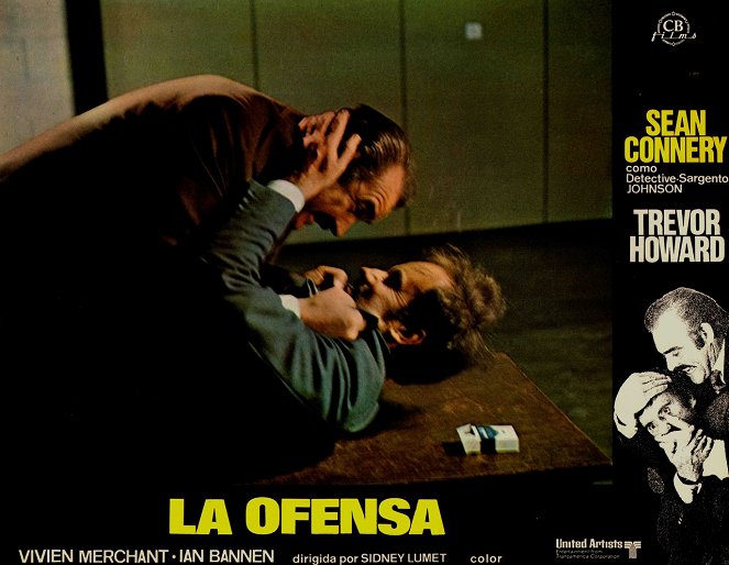 The Offence - Lobbykaarten - Sean Connery, Ian Bannen