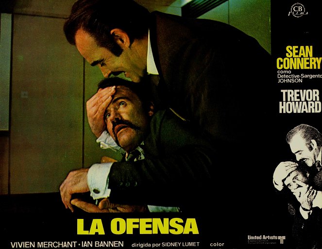 The Offence - Cartões lobby - Ian Bannen, Sean Connery
