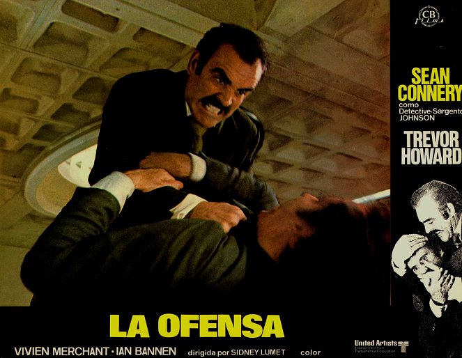 The Offence - Cartões lobby - Sean Connery