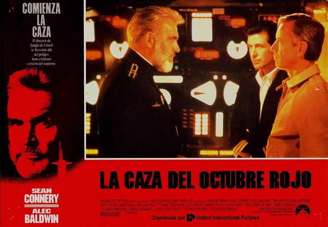 The Hunt for Red October - Lobby Cards - Sean Connery, Alec Baldwin, Scott Glenn