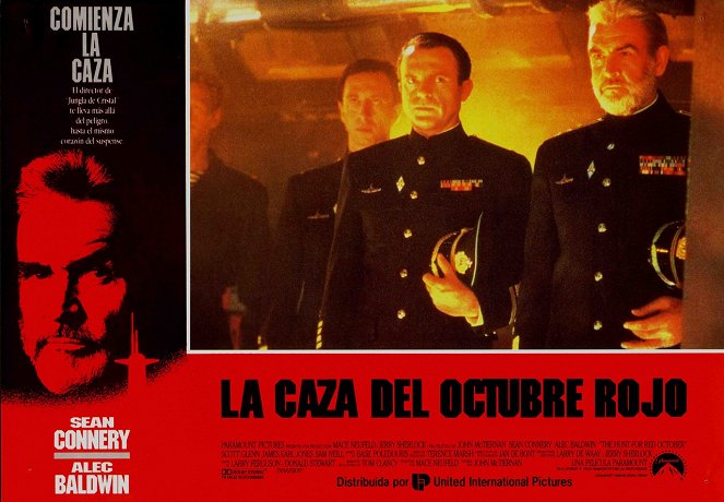 The Hunt for Red October - Lobbykaarten - Sam Neill, Sean Connery