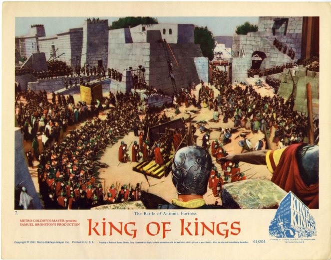 Le Roi des rois - Cartes de lobby