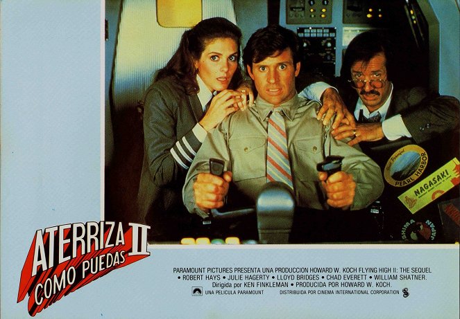 Airplane II: The Sequel - Lobby Cards - Julie Hagerty, Robert Hays, Sonny Bono