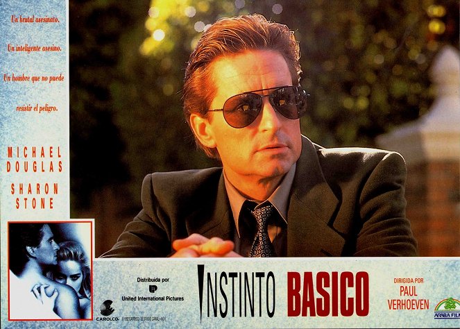 Basic Instinct - Lobby Cards - Michael Douglas