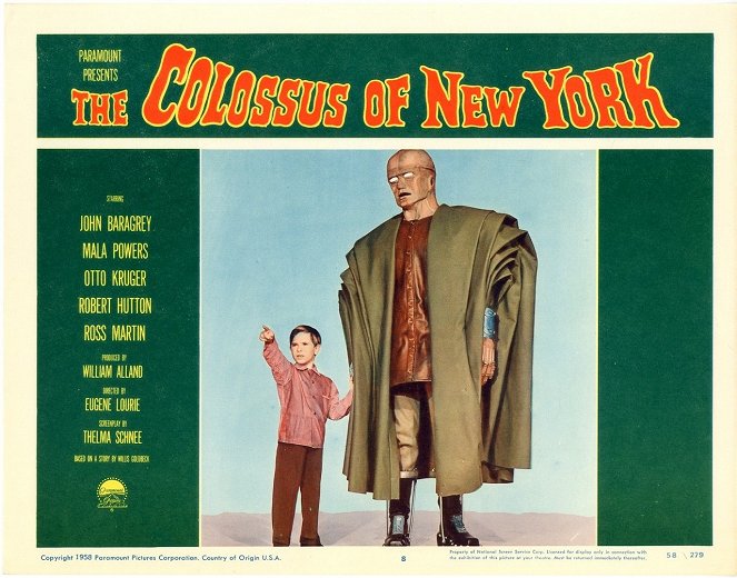 The Colossus of New York - Lobbykaarten