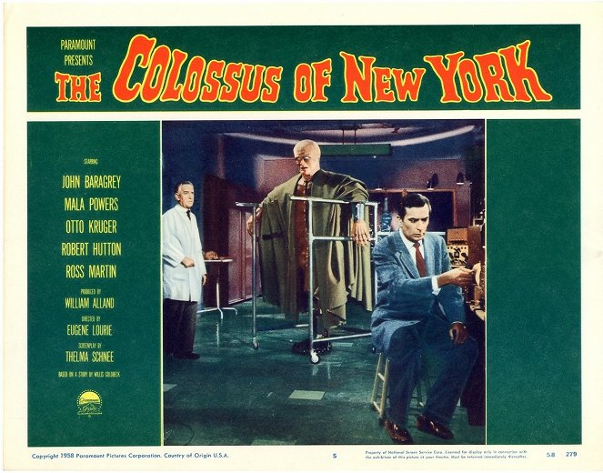 The Colossus of New York - Lobbykaarten