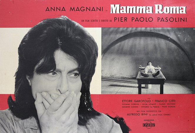 Mamma Roma - Cartões lobby - Anna Magnani