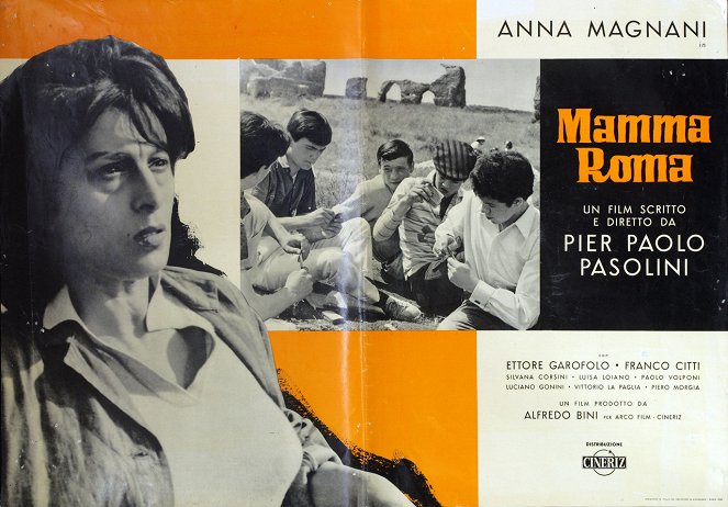 Mamma Roma - Cartões lobby - Anna Magnani