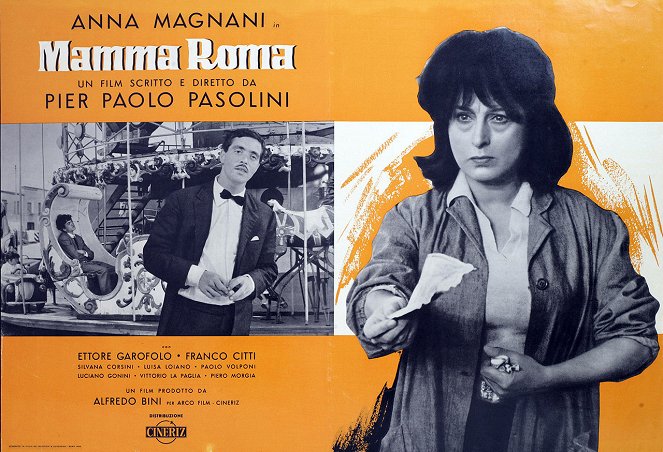 Mamma Roma - Lobbykarten - Anna Magnani