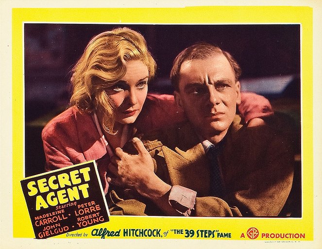 Secret Agent - Lobby Cards