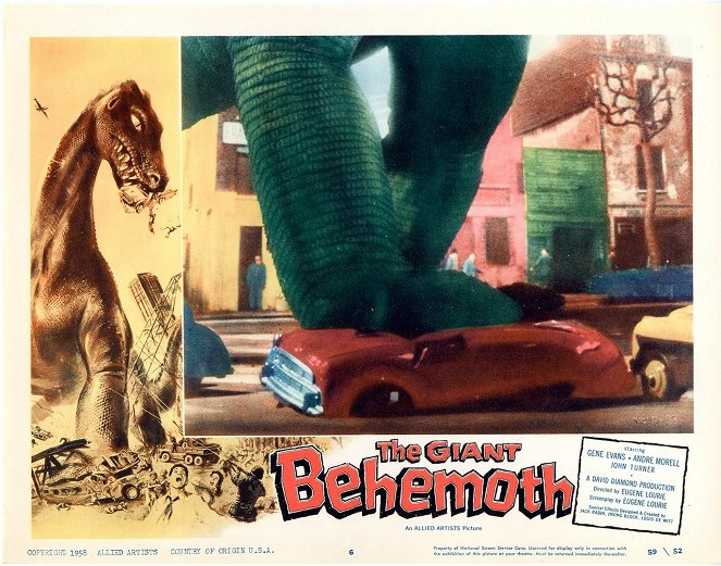 Behemoth, o Monstro Marinho - Cartões lobby