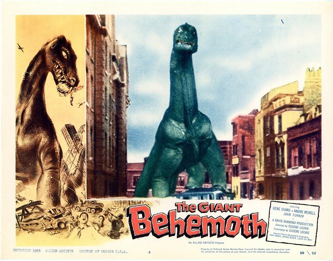 Behemoth, o Monstro Marinho - Cartões lobby