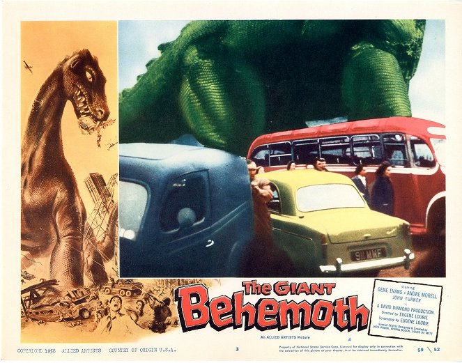 Behemoth the Sea Monster - Lobby Cards