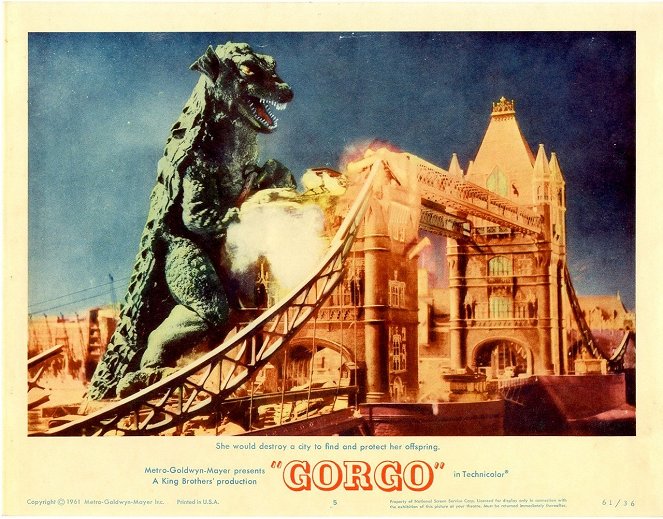 Gorgo, el monstruo - Fotocromos
