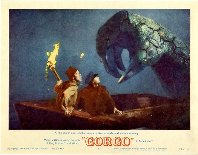 Gorgo, el monstruo - Fotocromos