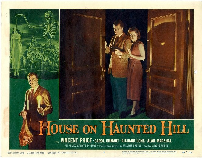 House on Haunted Hill - Lobby Cards