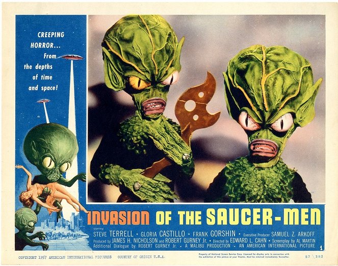 Invasion of the Saucer Men - Lobbykarten