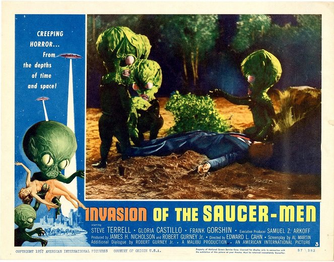 Invasion of the Saucer Men - Mainoskuvat