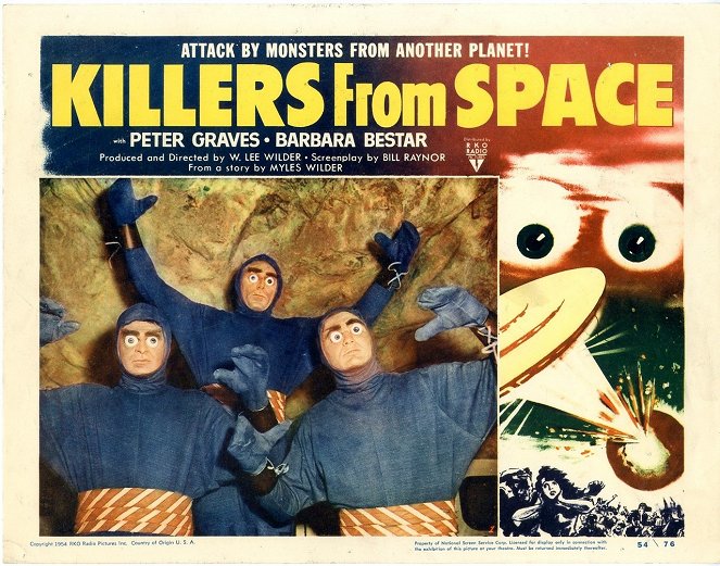Killers from Space - Lobbykarten