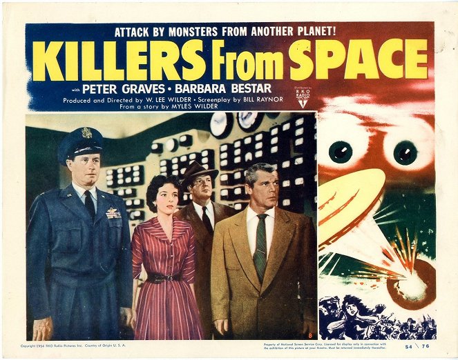 Killers from Space - Lobbykarten