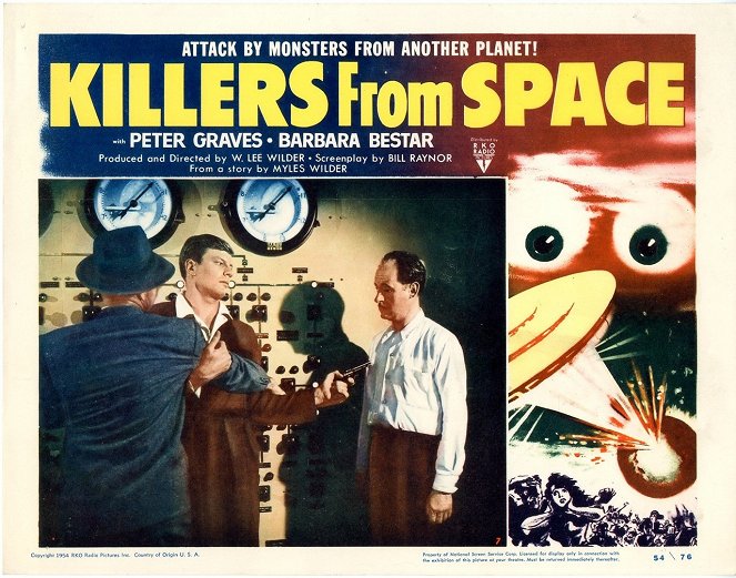 Killers from Space - Lobby Cards