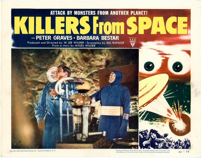 Killers from Space - Lobbykaarten