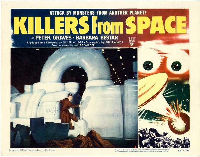 Killers from Space - Lobbykarten