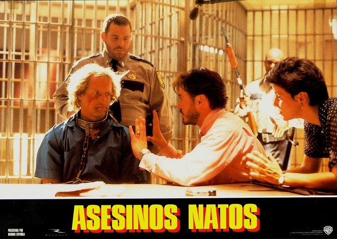 Assassinos Natos - Cartões lobby - Woody Harrelson, Robert Downey Jr.