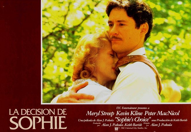 Sophies Entscheidung - Lobbykarten - Meryl Streep, Kevin Kline