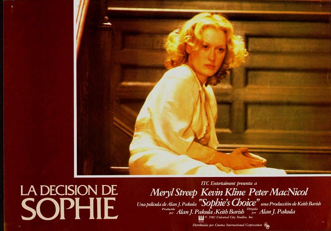 Wybór Zofii - Lobby karty - Meryl Streep
