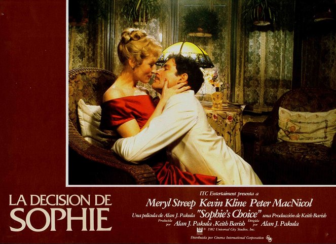 Le Choix de Sophie - Cartes de lobby - Meryl Streep, Kevin Kline