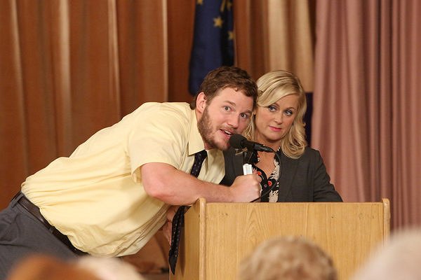 Parks and Recreation - Sex Education - Do filme - Chris Pratt, Amy Poehler