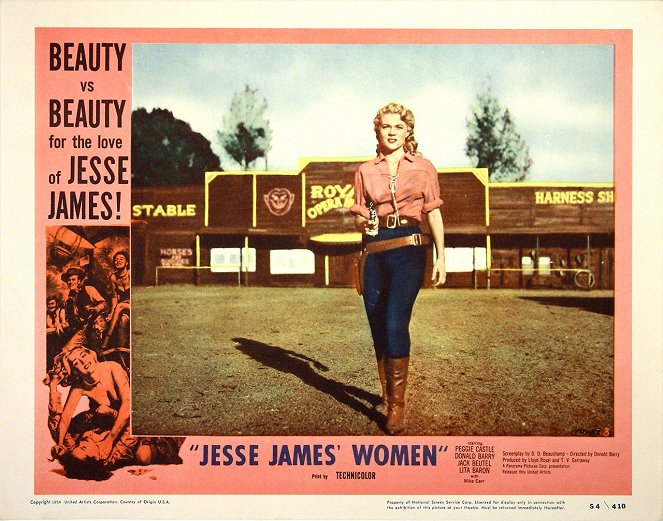 Jesse James' Women - Lobby karty