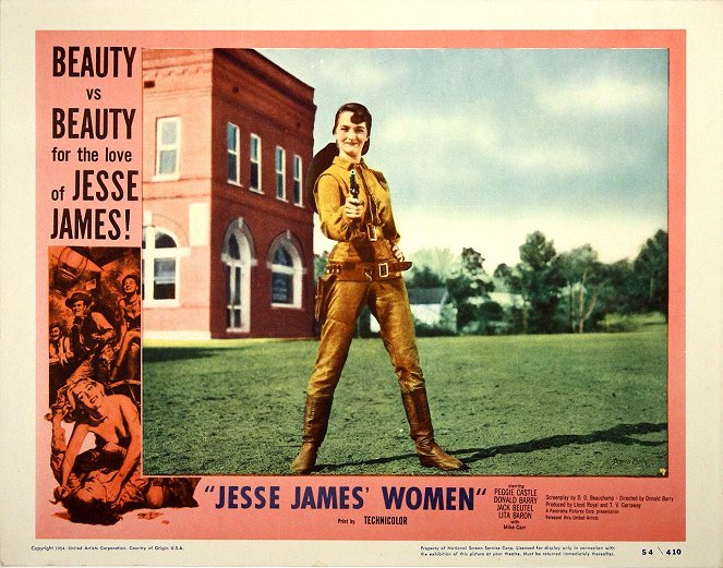 Jesse James' Women - Lobbykaarten