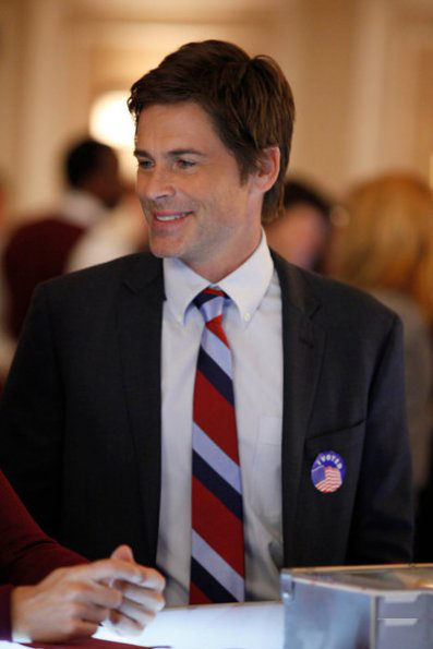 Parks and Recreation - Win, Lose, or Draw - Van film - Rob Lowe