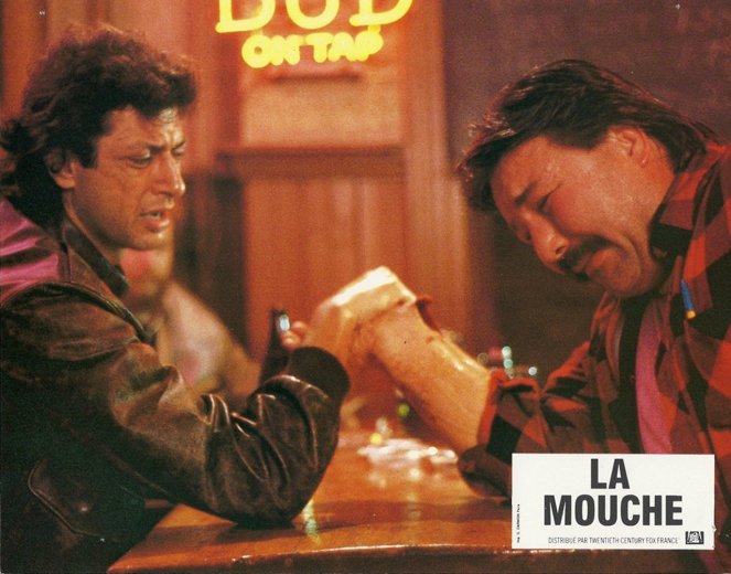 La Mouche - Cartes de lobby - Jeff Goldblum, George Chuvalo