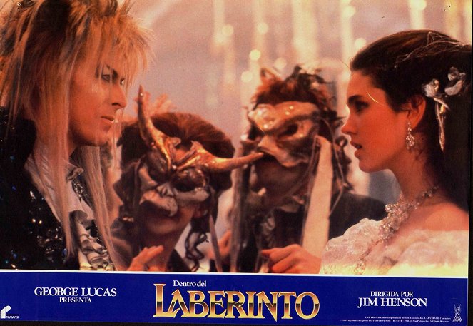 Die Reise ins Labyrinth - Lobbykarten - David Bowie, Jennifer Connelly