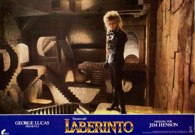 O Labirinto - Cartões lobby - David Bowie