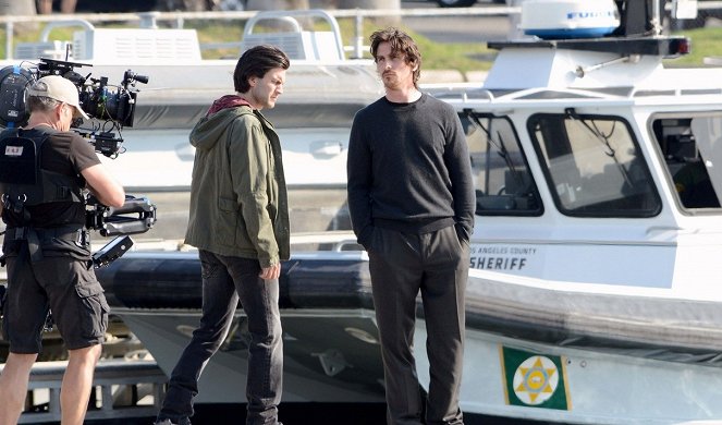 Knight of Cups - Tournage - Wes Bentley, Christian Bale