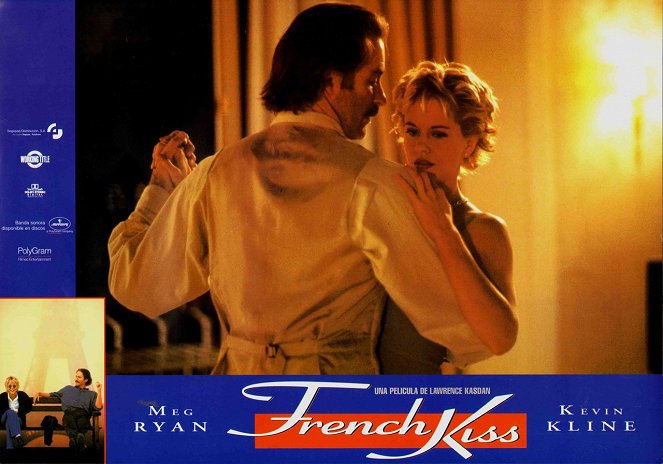 French Kiss - Lobbykarten - Kevin Kline, Meg Ryan