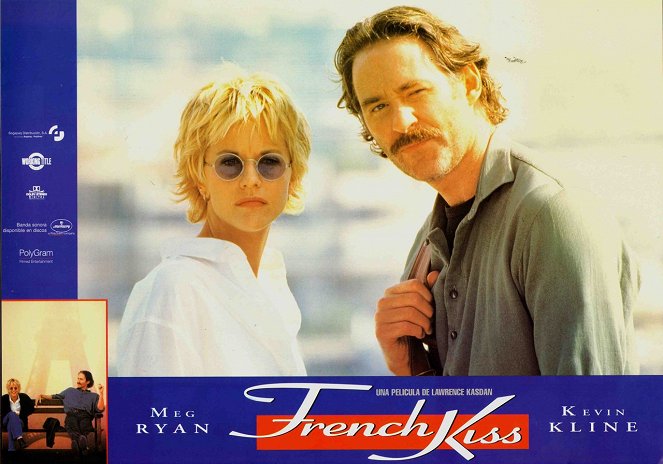 French Kiss - Lobbykarten - Meg Ryan, Kevin Kline