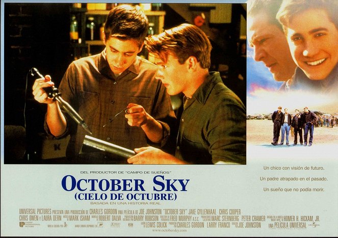 Céu de Outubro - Cartões lobby - Jake Gyllenhaal, William Lee Scott